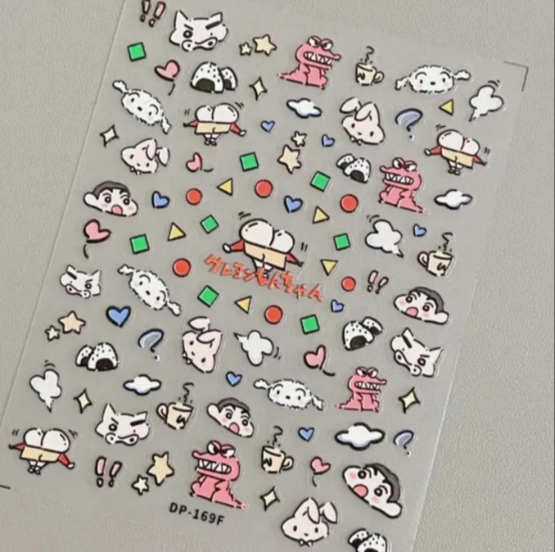 Crayon Shin-chan Yaratıcı Kağı - Nail Art incelemesi ve fiyatı