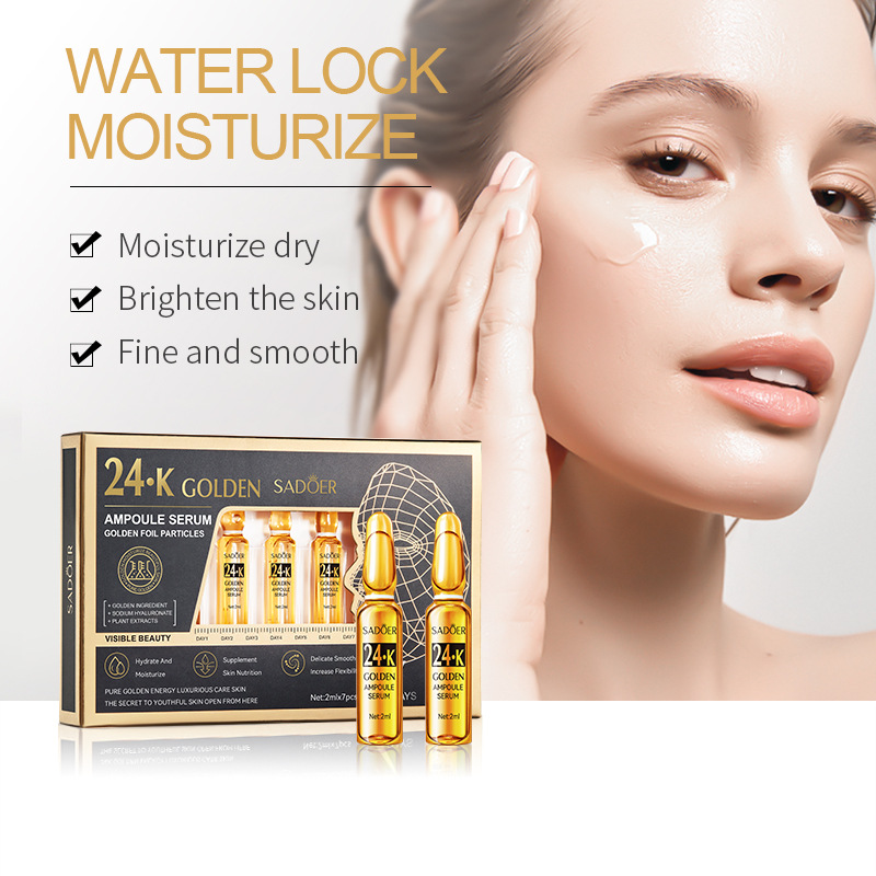 7 adet/Kit SADOER Ampul C Vita - Hyaluronic Acid Facial Serum incelemesi ve fiyatı