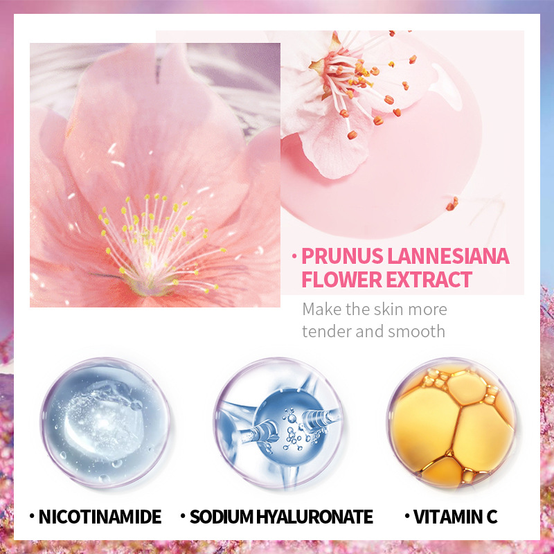 LAIKOU 8 adet Sakura yüz cilt  - Hyaluronic Acid Facial Serum incelemesi ve fiyatı