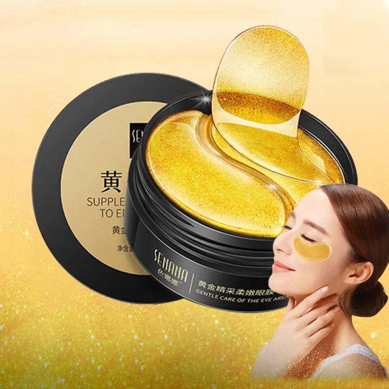 60 adet Altın Nemlendirici Göz - Collagen Under Eye Patches incelemesi ve fiyatı