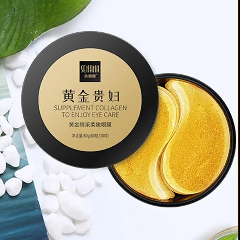 60 adet Altın Nemlendirici Göz - Collagen Under Eye Patches incelemesi ve fiyatı