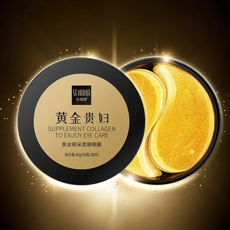60 adet Altın Nemlendirici Göz - Collagen Under Eye Patches incelemesi ve fiyatı