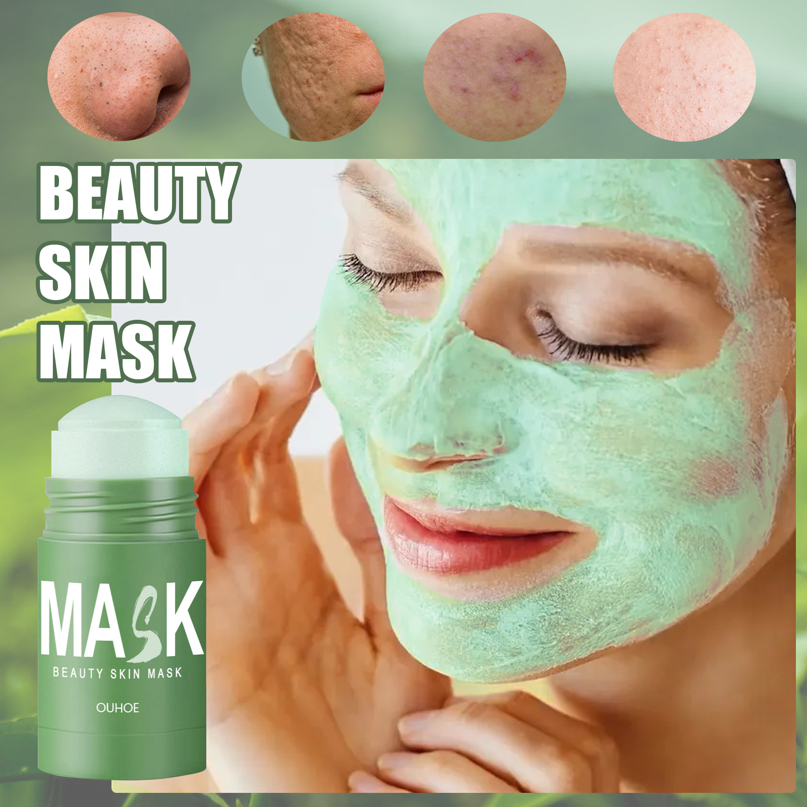 Yeşil Çay Katı Maske Stick - D - Green Tea Cleansing Clay Mask incelemesi ve fiyatı