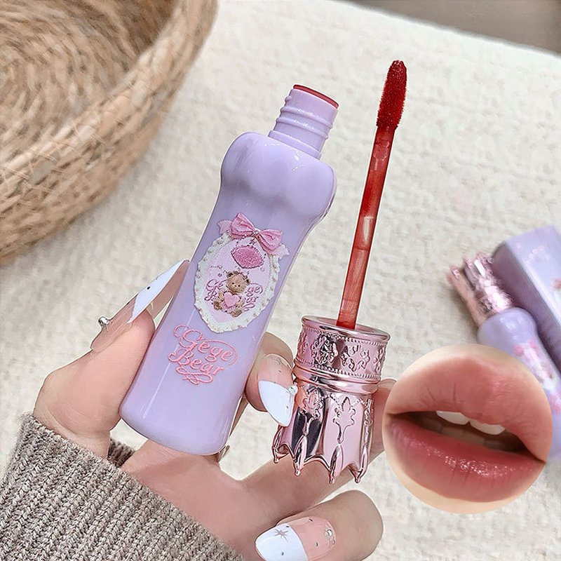 Gege Bear Kadife Mat Dudak Çam - Matte Velvet Lip Tint Long Lasting incelemesi ve fiyatı